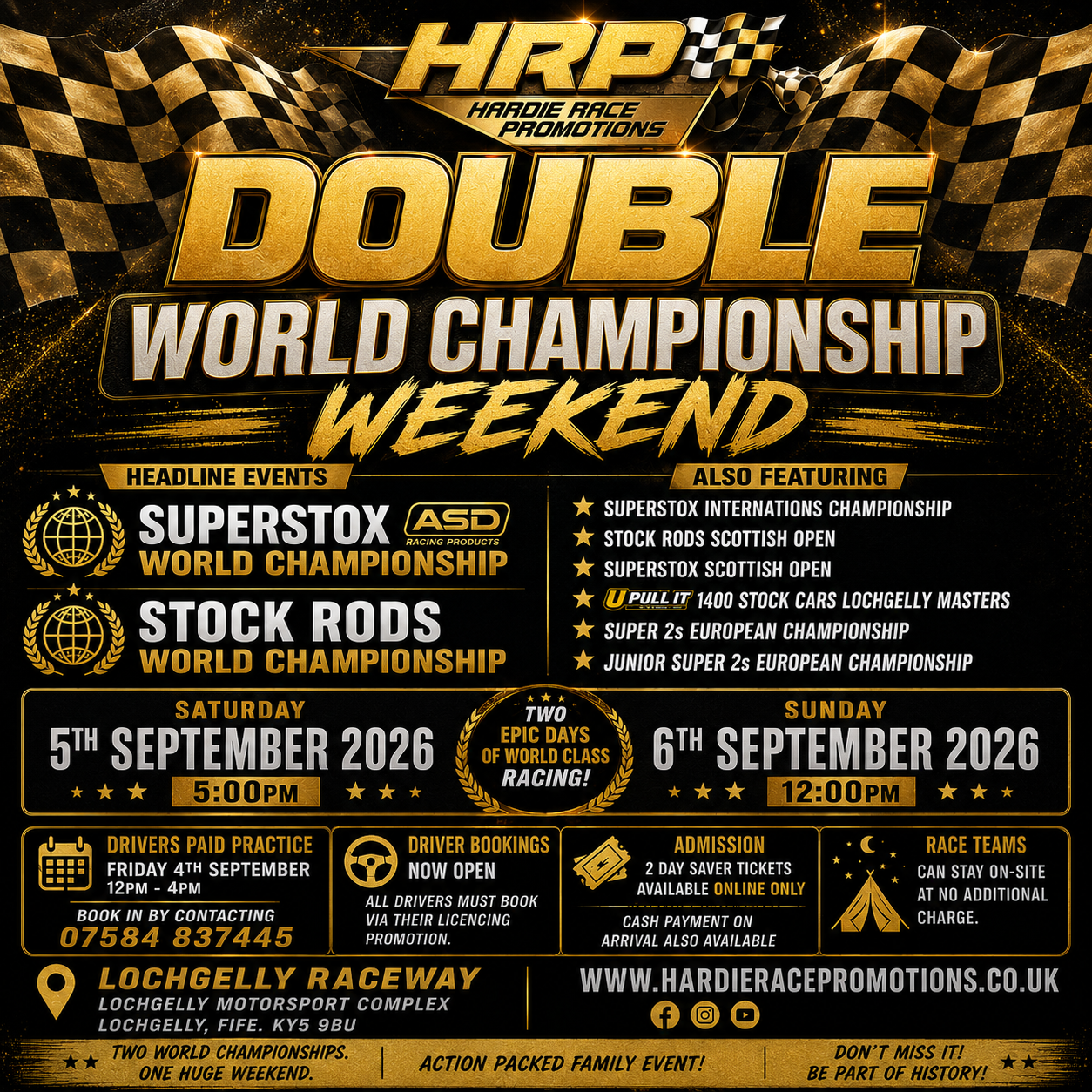 Double World Championship Weekend